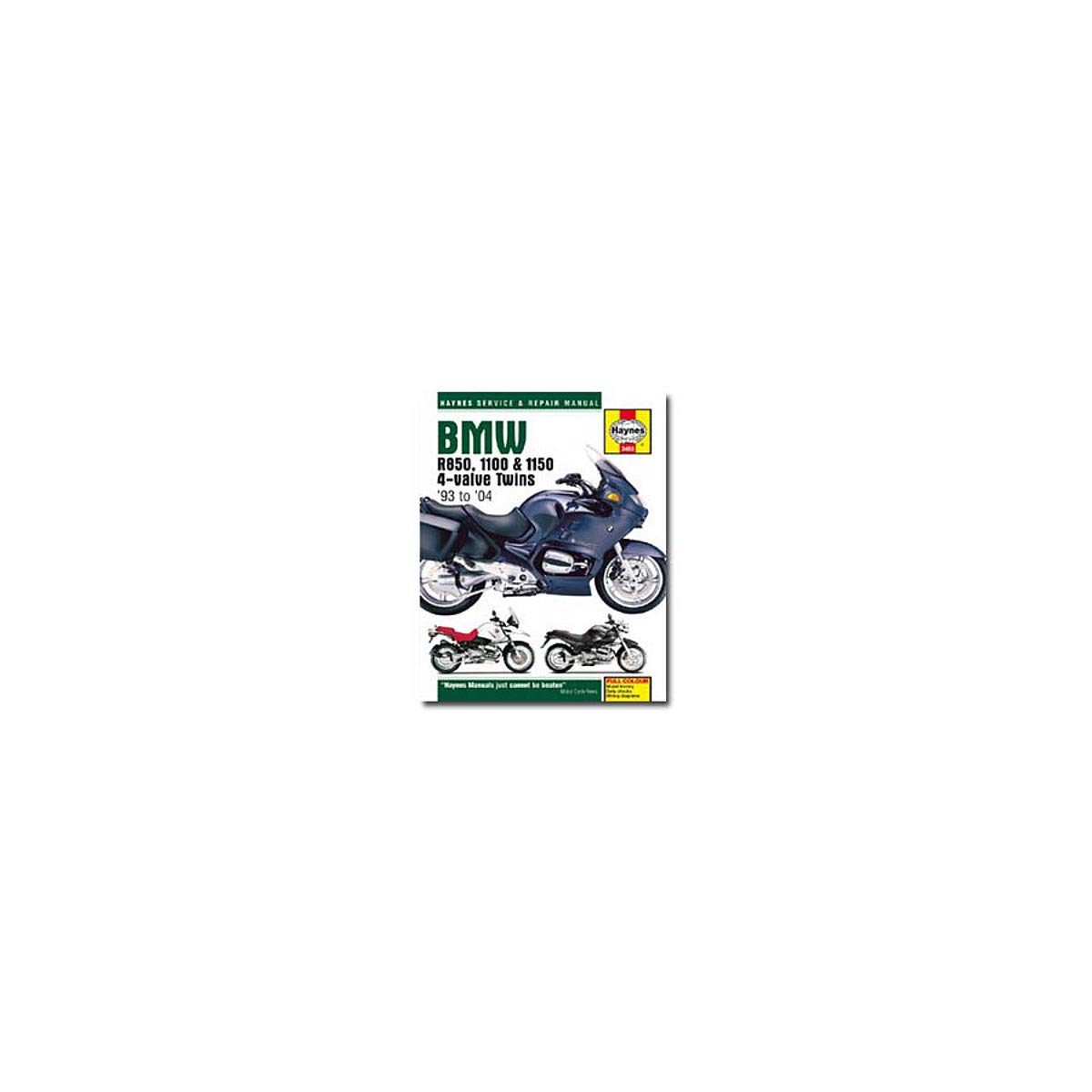 ヘインズ　BMW R850, 1100 & 1150 マニュアル BMW R850, 1100 & 1150 4-valve Twins (93-06) Haynes Repair
