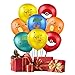 10pcs Globo Pokémon HANEL-Pikachu Globos de Fiesta Latex Globo Suministros de Fiesta para Cumpleaños, Fiestas, Bodas, Propuestas, Reuniones y Otras,Decoración de Fiesta Halloween