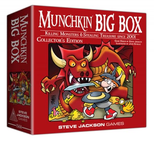Munchkin Big Box | Collector’s Edition Fantasy Card Game |