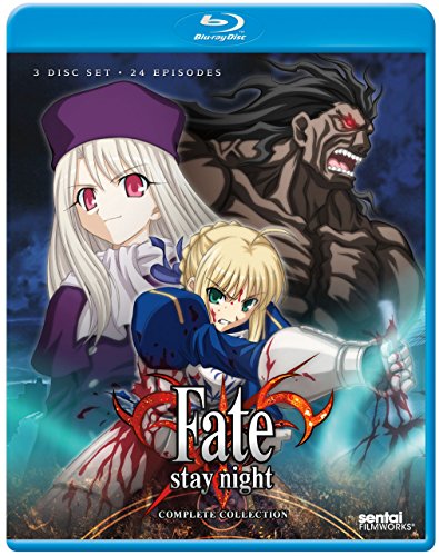 Amazon Com Fate Stay Night Tv Complete Collection Blu Ray Kate Higgins David Fleming Movies Tv