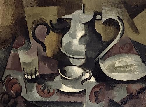 Affiche d'art moderne décor de bureau toile de Roger de La Fresnaye 60x90
