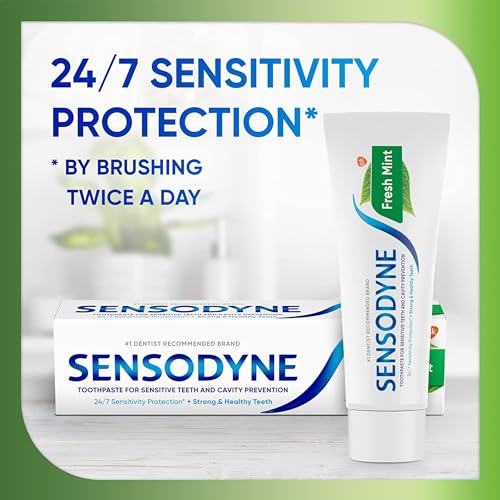 Image of Sensodyne Toothpaste Fresh Mint 150Gms| Cool Mint: Experience The Relief Of Daily Sensitivity Protection|Sensodyne Cool Mint 150G