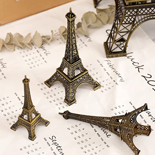 Mini figurine Tour Eiffel en métal de 32cm au design soigné