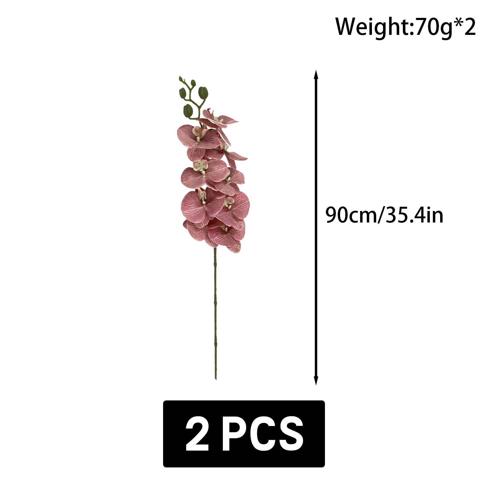 astylishome Faux Flowers Wedding Bouquet Accessories - Artificial Floral Large 90cm for Outdoor Indoor Events 5415 - Image 3