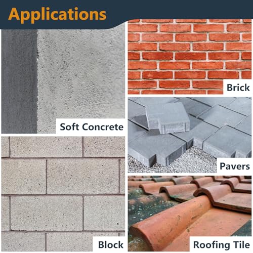 Image of POWERTEC 7 inch Segmented Diamond Saw Blades for Wet Tile Saw, Diamond Blade for Cutting Concrete, Block, Brick, Pavers, Roofing Tile, 7 inch Diamond Blades for Wet /Dry Cutting, 1 Pack (14004)