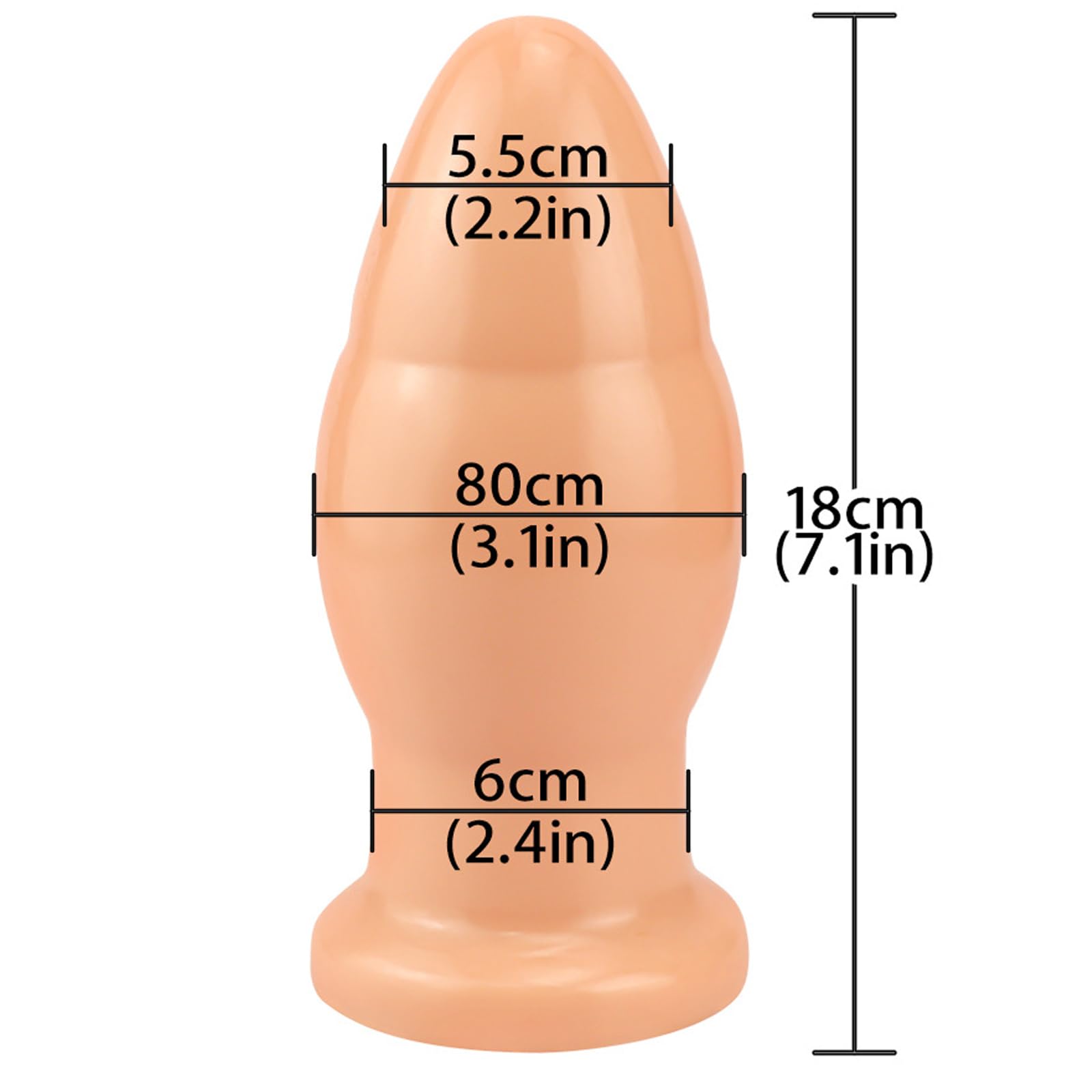 BDSMYOU Plug Anale Extra Large Sex Toys,Dildo Anale con Ventosa,Dildo Gigante XXL Anal Plug Analesex Toy,Dilatatore Ano per Donna Uomo,Toys Sessuali per Coppie