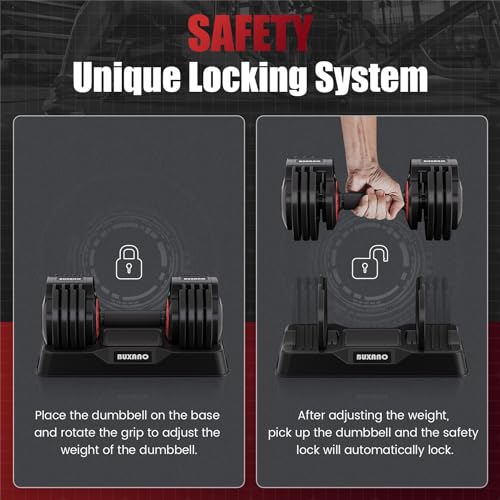 Adjustable-Dumbbell-Set-25LB-Single-Dumbbell-Weight-5-in-1-Free-Weight-Dumbbell-with-Anti-Slip-Nylon-Handle-Ideal-for-Full-Body-Home-Gym-Workouts