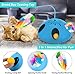 WINGPET Cat Toys 2 Speed Modes, 3-in-1 Automatic Interactive Cat Toys for Indoor Cats with Feather and Bell Ball, Electronic Cat Puzzle Toys, Exerciser Entertainment Hunting for Kitty Pet