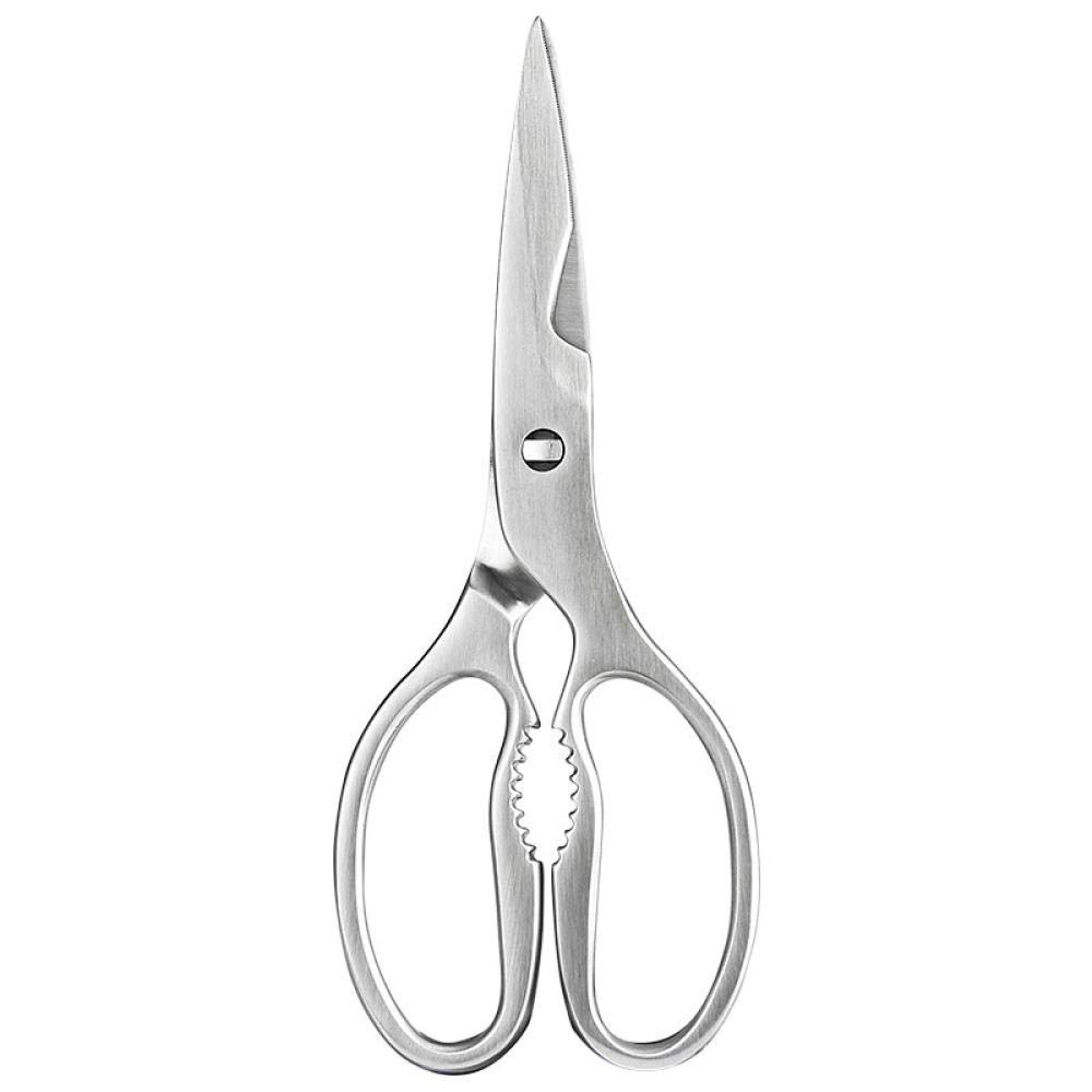 GTHTUHFD Stainless Steel Shears,Multipurpose Stainless Steel Poultry Shears With Comfortable Grips,1