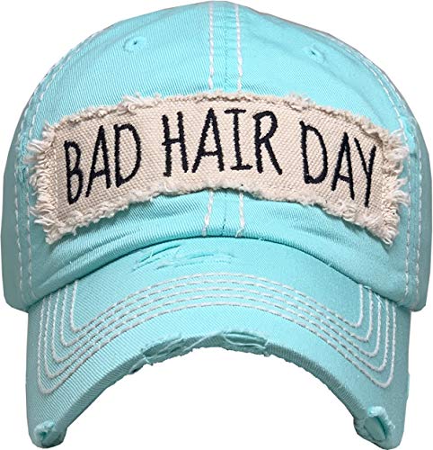 Image of Vacation Beach Camping Womens Baseball Cap Distressed Vintage Unconstructed Embroidered Patch Hat