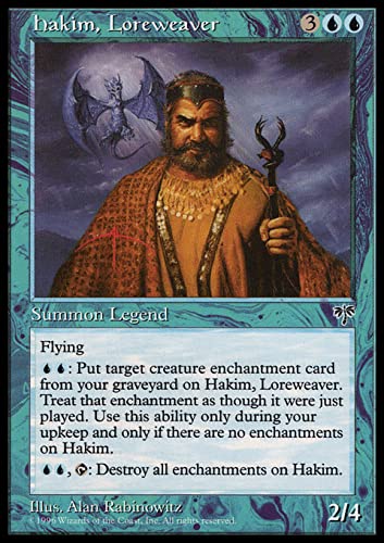 Magic: The Gathering SinglesMTG Magic: The Gathering - Hakim, Loreweaver (68) Mirage MIR