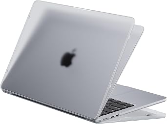 Soonjet Compatible MacBook Air 13" Case M5/M4/M3/M2 2026-2022 Matte Clear