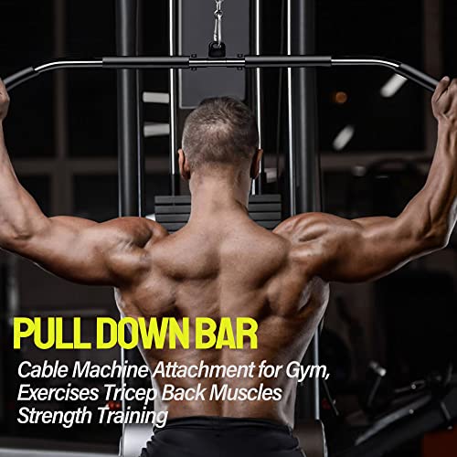 image for CRRXIN Weight Cable Pulley System Gym, Upgraded Fitness LAT and Lift P