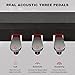 UMOMO 88 Weighted Key Digital Piano with Piano Bench, Hammer Action Electric Piano with Piano Stand, Headphone Jack, 3 Pedal, Full Size Electronic Piano Keyboard for Beginner, Adults, Black