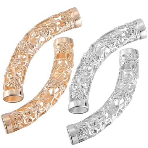 Perles d'espacement de style tibétain pour façonner des bijoux faits cœur