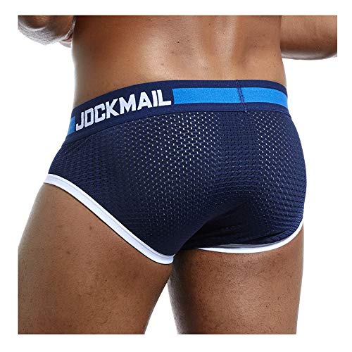 JOCKMAIL Mens Underwear Briefs Comfortable Low Waist Men Briefs Underwear Slim Fit Underpants Men Underpants