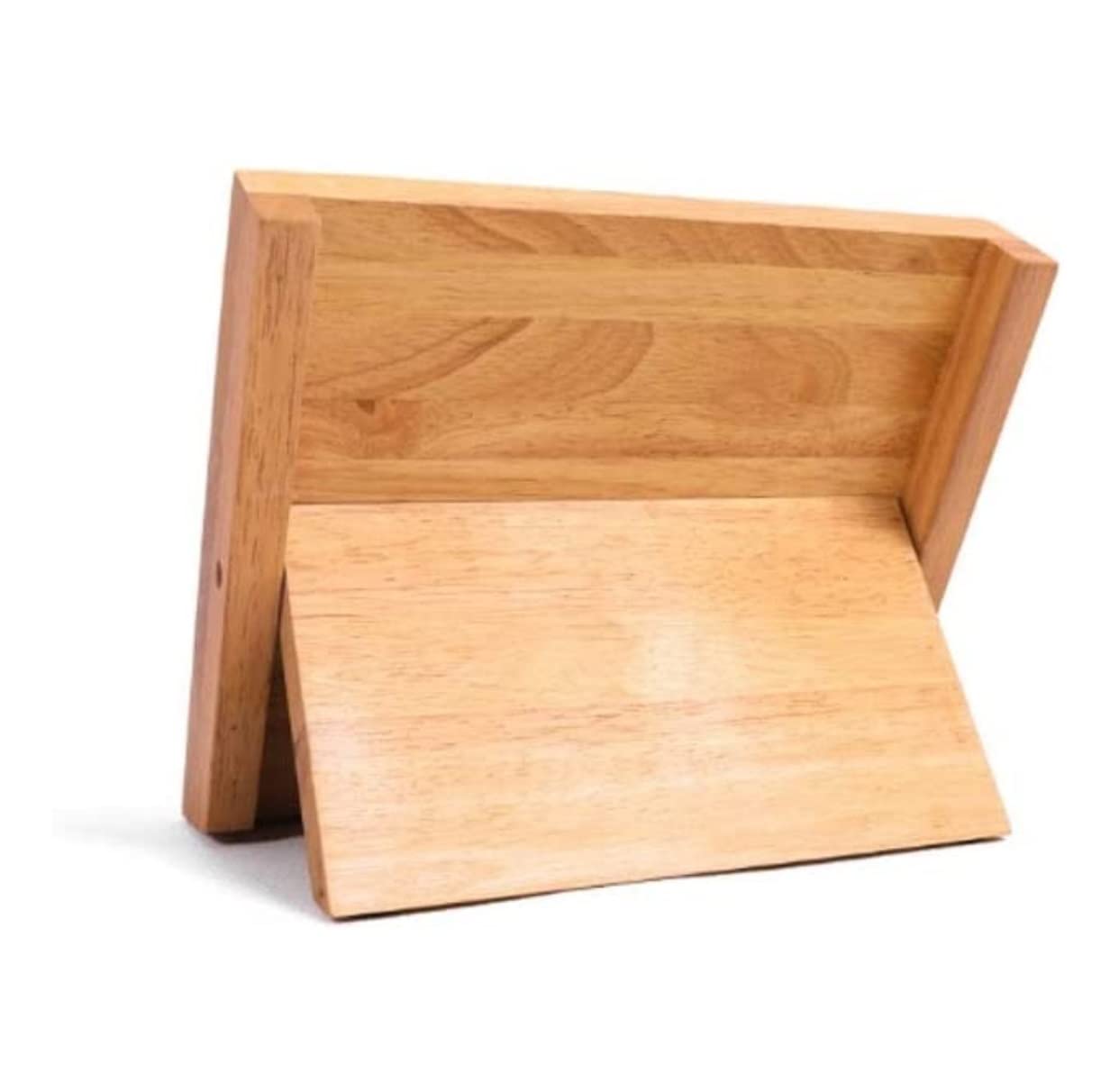 Bloque Cuchillos Cocina Bloque De Cuchillos De Madera De Caucho Magnético, Estante para Cuchillos, Herramienta Creativa para Soporte De Cuchillos De Cocina