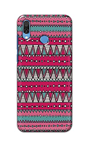 Image of Printed Hard Back Cover Case for Honor Play Back Cover (Geometric Vintage Pattern) -1803