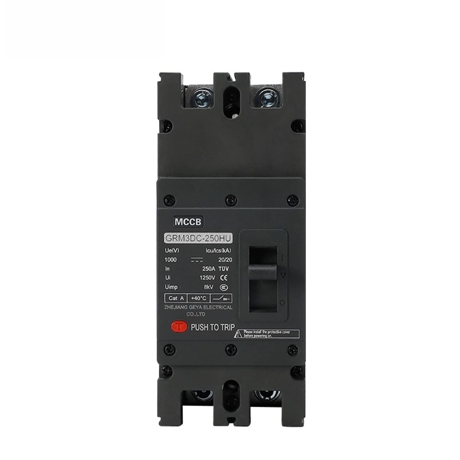 YFHGULBTK GRM3DC 2P 1000V Ture MCCB Molded Case Circuit Breaker Overload Protection Switch Protector 1Pcs(320A)