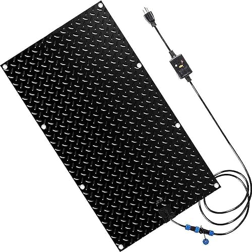1/2/3/4 Pcs Heated Snow Melting Mats for Entrances – 10x30in/10in x 35.4in/10x48in Heated Outdoor Mats for Stairs- Non-Slip Snow Melting Mats for Winter Snow Removal – Snow and Ice Melt ( Color : 1Pcs