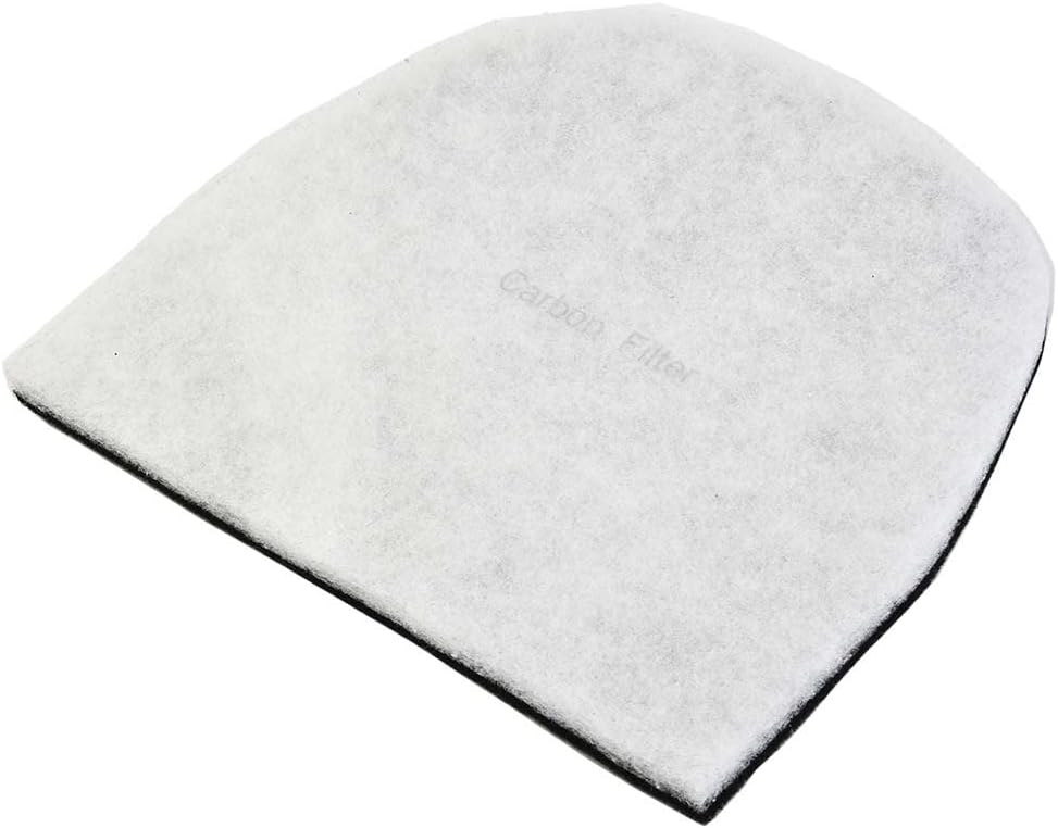 HEIBTENY 2Pcs Universal Activated Carbon Air Filter Compatible with