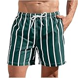 Lime Green Man Graphic Trousers Pants Shorts for Man Beach Casual Hawaiian Ruched Striped Paperbag Tropical Straight Leg Fall Summer Shorts 2026 Clothing Fashion M