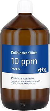 Colloidal Silver 10ppm 1000 ml