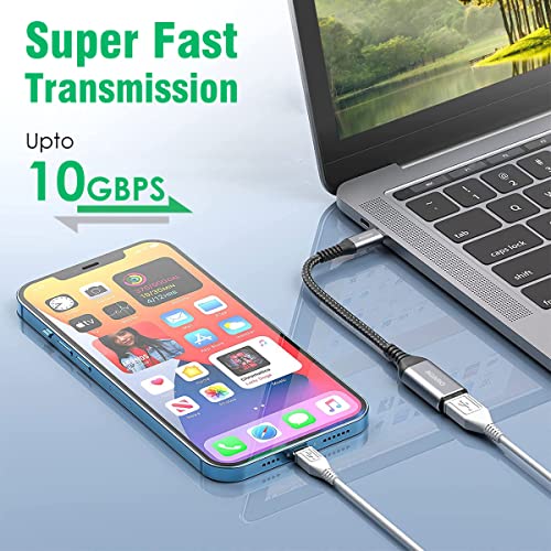 Image of AGARO USBA to Type-C OTG with Cable (Pack of 2)