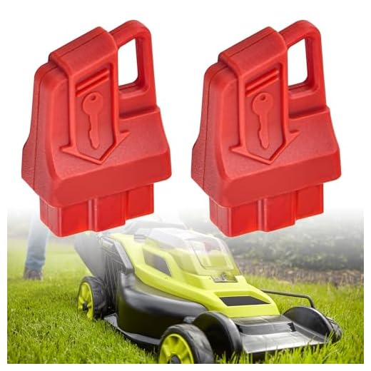 FENXDN 2 Pack 311280001 Start Key Compatible with Ryobi 40V Lawn Mower, 311280001 Fuse Key for P1100 RY40104 RY40108 RY40109