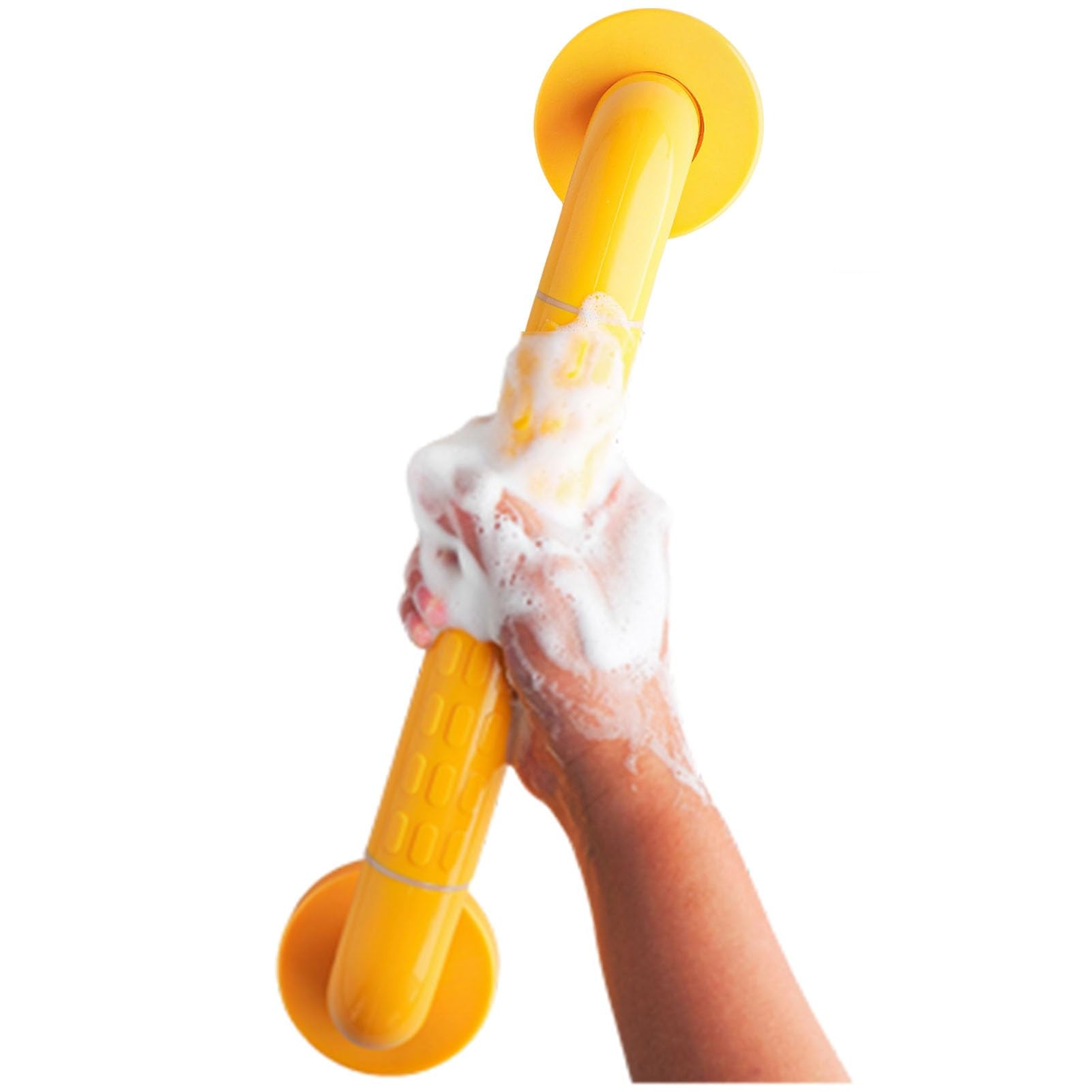 LMYSXAOZ Shower Grab Rails for Elderly Disabled, Towel Rack Bathroom Heavy-Duty 58cm 68cm 78cm Accessibility Support Handle Grip with Anti-Rotation Slot(A,88cm(34.64in))