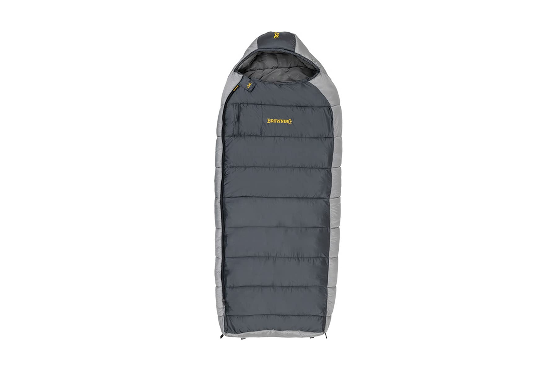 アルプス マウンテニアリング(Alps Mountaineering)Browning McKinley シュラフ チャコール/グレー サイズ:91 x 228cm 重量:3.97kg