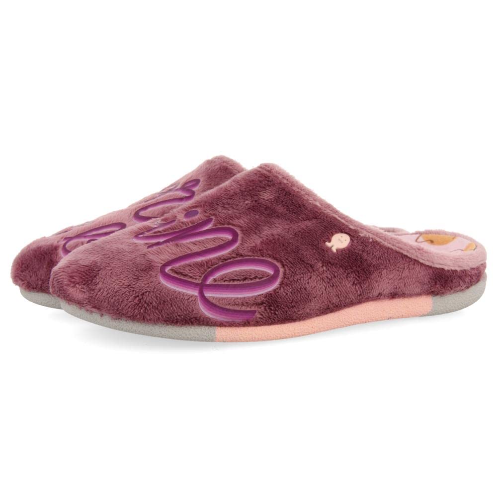 HOT POTATOES Hosmer, Women's Slippers, Mauve, 36 EU, Mauve, 4 UK