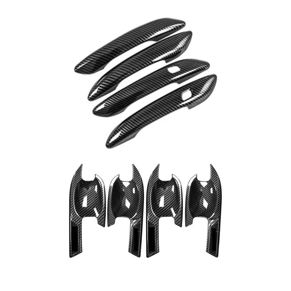 Mlhoghigd One Color Door Handle Outer Door Handle Bowl Cover Trim For For Elantra For Cn7 For N Line Car Exterior Accessories Left Hand Drive