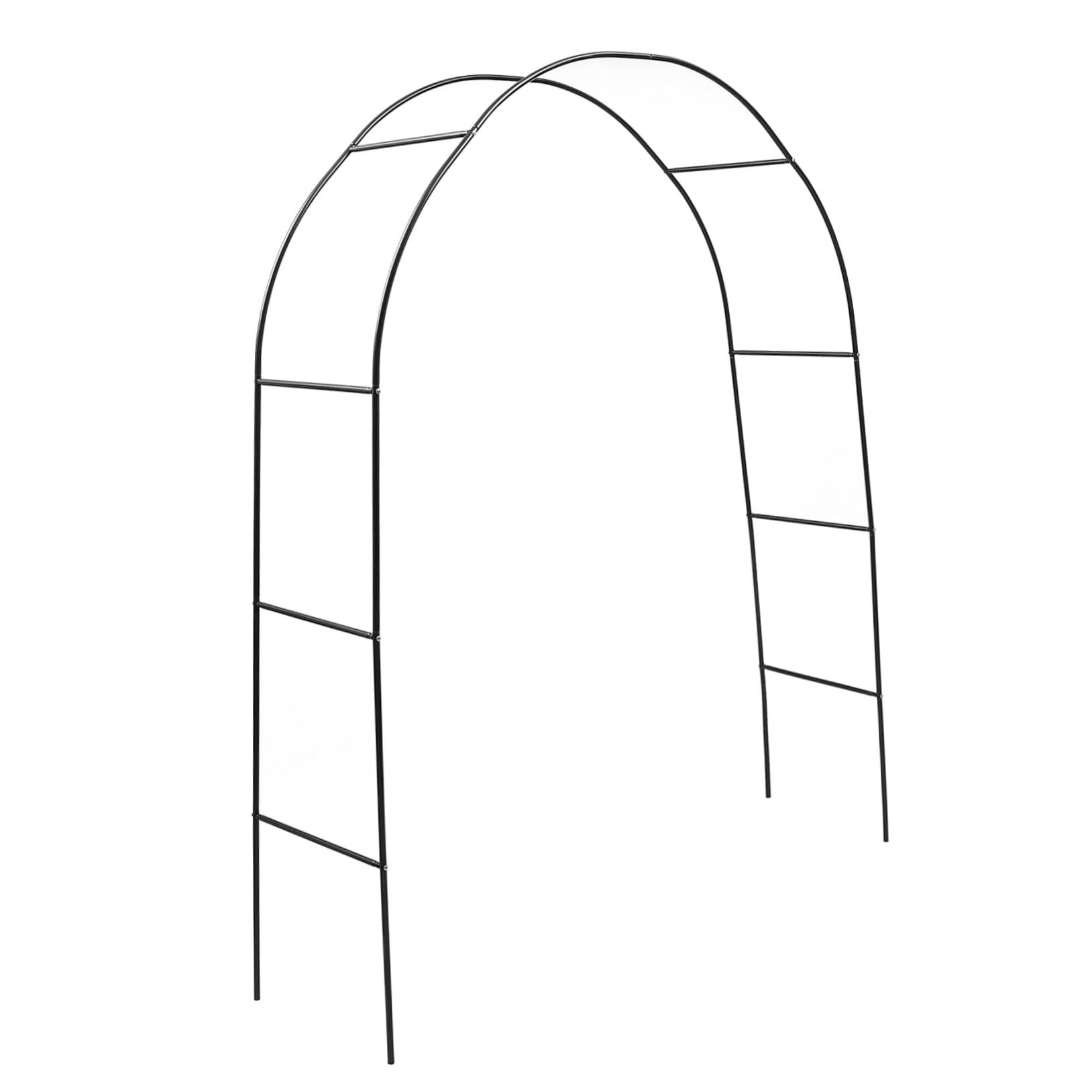 Hochzeitsbogen Gartenlaube Leichte Eisenpergola Dekorationsbogen Für Hochzeit Gartenparty Mit Abnehmbaren Abschnitten Metallbogen 80-100 Zeichen