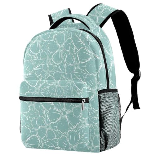 Bolsa para libros Iris Flowers que alivia el peso en hombros de estudiantes
