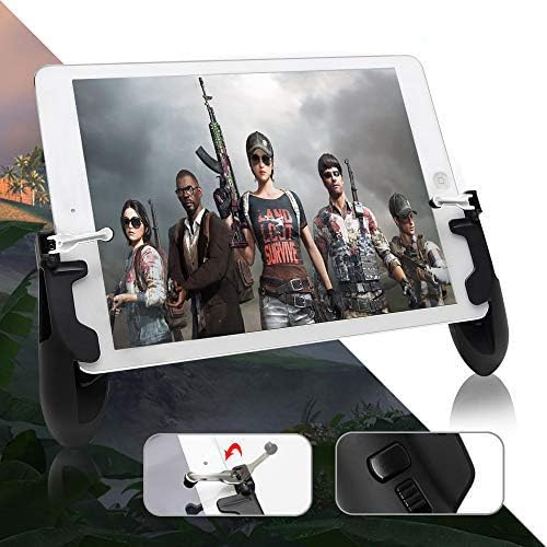 COCASES PUBG Mobile Controller for Ipad, Sensitive Shoot Aim Tablet Gamepad Rotatable Trigger,Upgraded G7 Version Compatible 4.5-12.9 inch Tablet & Smartphone