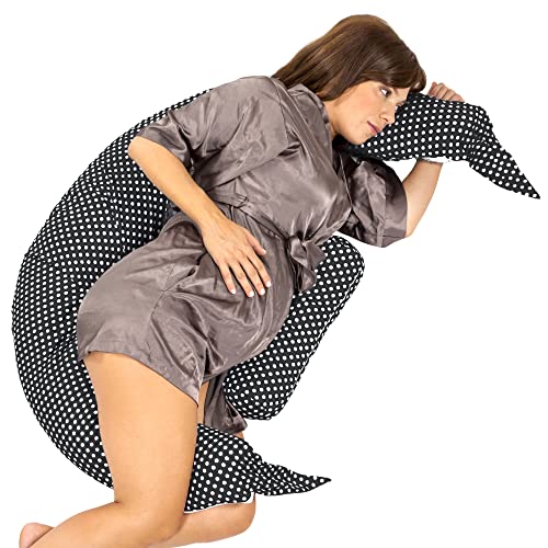 Image of Koala Babycare Pregnancy Pillow for Sleeping XXL - Maternity Breastfeeding Pillow Multifunctional - Full Body Pillow 100% Cotton - Koala Hug Plus