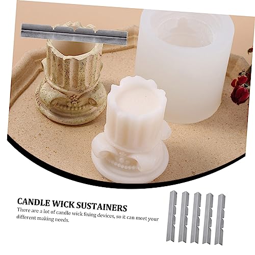 Herramienta para centrar mechas de vela metálica 5 piezas miniatura 7