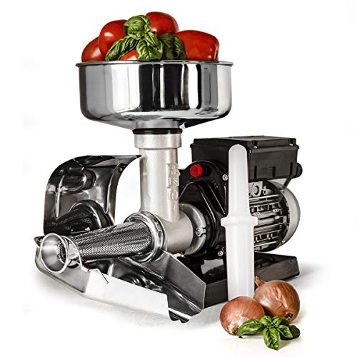 Comparison: Best Electric Tomato Press 10 Electric Tomato Strainer Machine - Made in Italy - Perfect for Canning Tomato Purees, Sauces and More! (No. 3)