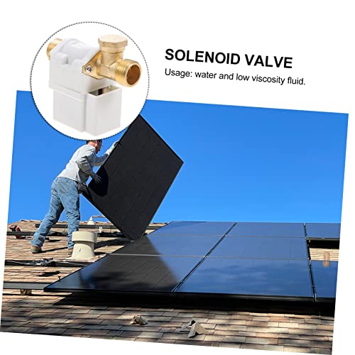 Válvula solenoide normalmente cerrada de 12V para control de agua 6