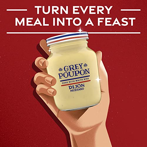 Image of Grey Poupon Dijon Mustard (8 oz Jar) (Pack of 2)