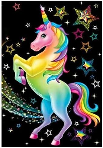 Kit Diamond Painting Diamantiny Cheval - Art Créatif 3D Pour Enfants 8+ Ans Loisir Créatif Diamants