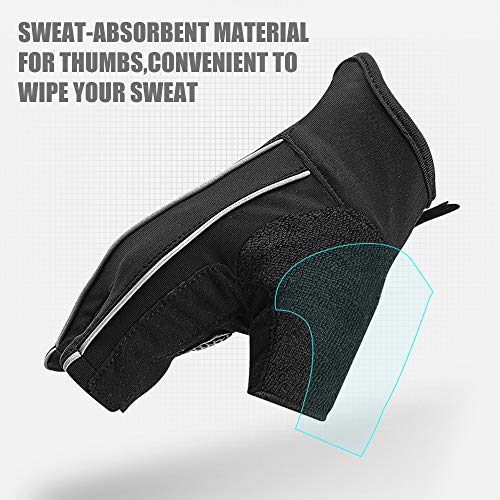 Luvas esportivas, Romacci Luvas de ciclismo, homens, mulheres, luvas de bicicleta, absorventes, meio