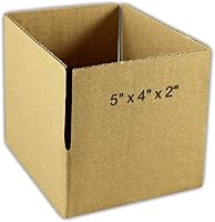 Vista 2 de EcoSwift - 200 cajas de embalaje de cartón corrugado de 5 x 4 x 2 pulgadas, cajas de envío para mudanza, cajas de 5 x 4 x 2 pulgadas