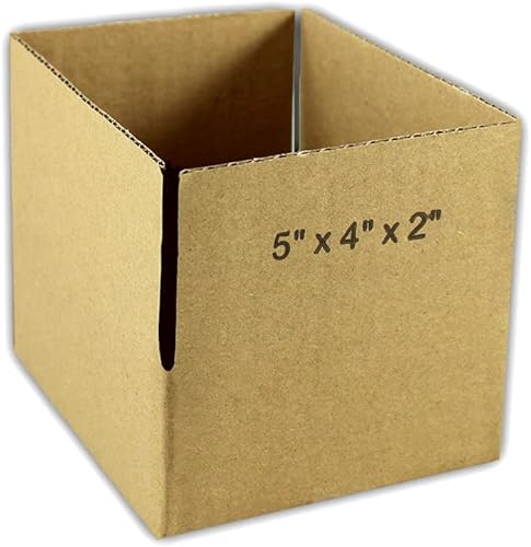 Miniatura 2 de EcoSwift - 200 cajas de embalaje de cartón corrugado de 5 x 4 x 2 pulgadas, cajas de envío para mudanza, cajas de 5 x 4 x 2 pulgadas