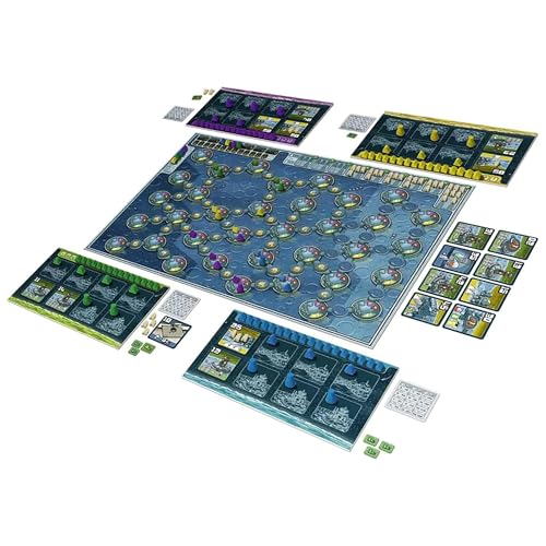 Power Grid Juego de Mesa Estrategia Económica miniatura 2