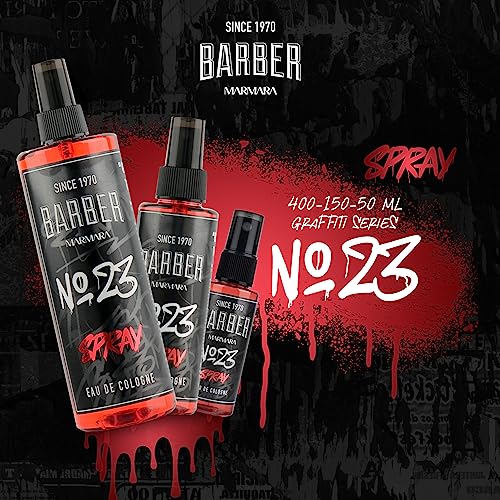 Barber Marmara Grafitti Mix Mini Eau de Cologne Gift Set for Men 5x50ml | Travel Size Aftershave Cologne Collection | Long Lasting Fresh Fragrance | Perfume Sample Set for Men - Image 5