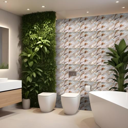 Image of WALLVEAR PE Foam Wall Panel Sheet WW-AM-0118 Pack of 30 | 3mm Thickness | 6 Sq.Ft Coverage | Water Resistant | Scratch Resistant | Peel Stick Installation | Interior Renovation