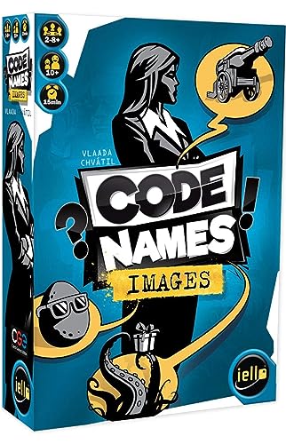 iello Tash - 51362 - Codenames Images, Blue, Red, Moyen
