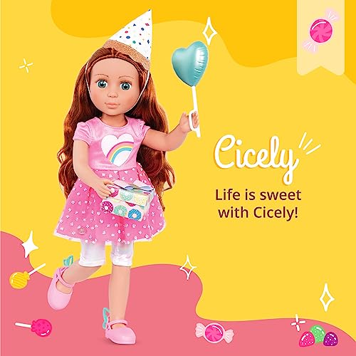 Glitter Girls- Butterfly,Heart 14 Doll W/Birthday...